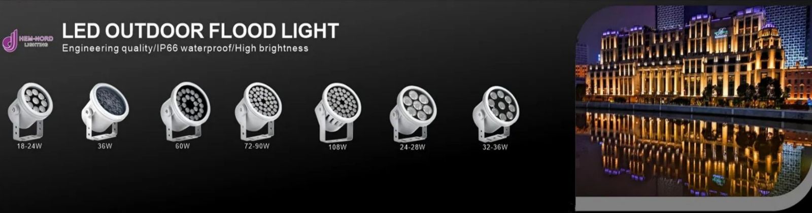 Lampu pencuci dinding LED