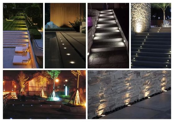 Outdoor Inground Lighting Recessed Waterproof Underground LED Lights 12W