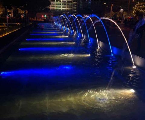 DC24V 7W LED Swimming Pool Underwater Lights Aluminum Alloy 50000hrs