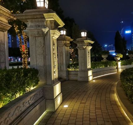 DC24V LED Inground Light Outdoor 12W Tempered Safety Glass ROHS